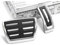 Audi 4K1064205 Pedalkappen DSG Original Interieur Tuning Kappen Edelstahl