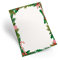 Logbuch-Verlag 100 Blatt Weihnachtspapier weiß rot grün Briefpapier Weihachten DIN A4 für Kunden Mitarbeiter Freunde Briefe schreiben
