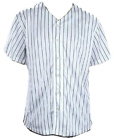 costumebase Furies Style gestreiftes Baseball Jersey Shirt Kostüm T-Shirt (klein)