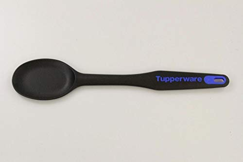 TUPPERWARE Kochlöffel Griffbereit Rührlöffel schwarz blau 8019