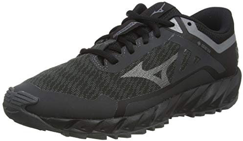 Mizuno Trail Running Damen, Dshadow / Mettalicgray / Blk, 39 EU