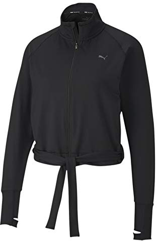 Puma Damen Trainingsjacke Studio Adjustable Jacket 518919 Puma Black S