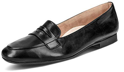 Paul Green Slipper & Mokassin 2389-128, Glattleder, Schwarz, Damen EU 3/35,5