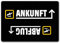 trendaffe Fußmatte randlos mit Flughafen Icons Motiv