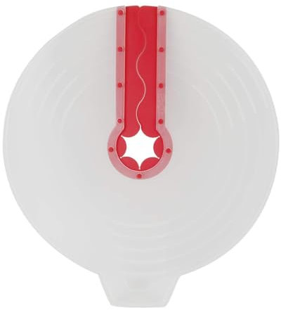 Mixing Bowl Cover, 31cm/12.2inch Universal Mixer Splatter Guard Silicone Mixing Bowl Splash Guard Anti Spill Microwave Splash Guard Protection Splatter Screen for Egg Bowl Kitchen Cooking