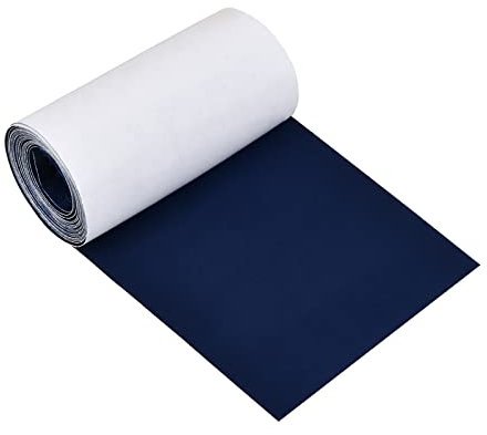 1 Rolle Nylon Flicken Zum Aufbügeln, Applikationen Patches Zum Aufbügeln, Nylon Selbstklebende Patches, Patch Sticker, Reparatur Flicken Patch Set für Erwachsene Jeans Kleidung Taschen(Navy blau)