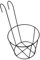 Alipis Support De Pot De Fleurs Suspendu Balustrade Plante Cintre Cintres en Fil De Fer Accessoires De Cabine Décoration De Balcon Support De Rempotage Fer Forgé Fil Électrique