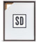 Stallmann Design Schattenfugenrahmen für Keilrahmen | 50x50 cm | Mooreiche | MDF Rahmen für Leinwände mit Tiefeneffekt | mit Montagezubehör | Rahmen ohne Glas und Rückwand