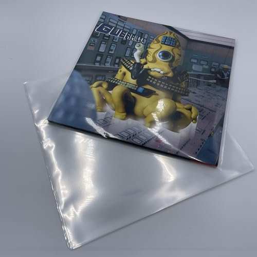 12 Record Sleeves With 3mm Lip for Easy Insert (50 Pack)