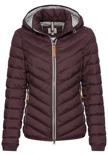 camel active Damen Steppjacke aus recyceltem Polyester Pflaume, womenswear-46
