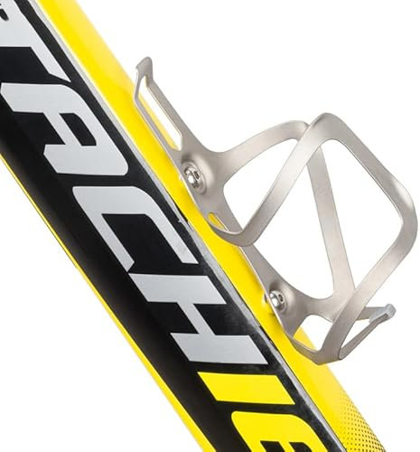MotuTech Porte Gourde Velo Porte-bidon en Alliage de Titane pour vélo de Route et VTT