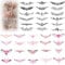 38 Feuilles Ventre Tatouages Temporaires, Sexy Imperméables Tatouage Taille, Tatouages Temporaires pour Femmes,Faux Autocollants Tatouage pour Femmes et aux Filles Césarienne Cicatrice Taille Poitrine