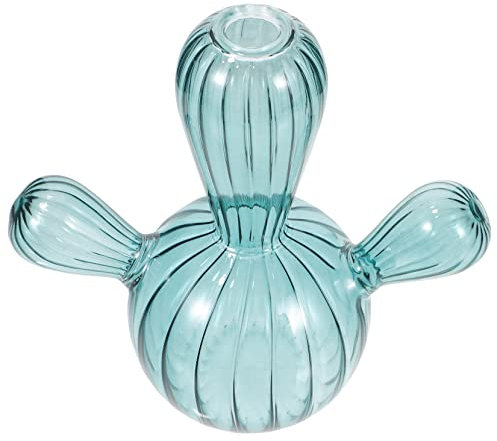 Hoement Moderne Glasblumenvase Kleine Vasen Zur Dekoration Winzige Vase Aus Klarem Glas Für Küche Esszimmer Wohnzimmer Und Büro Für Frische Blumenarrangements Und Vasenfüllungen
