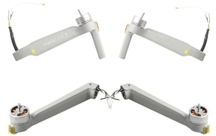 ULUKQZWJ Waffen-Reparaturarme for D-JI Mavic Air 2 Ersatzarme-Reparaturteile(4 in one)