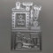 2024–2025 Stempel- und Stanzset, Stanzformen for die Kartengestaltung, Scrapbook-Set, Schulbedarf, Metall-Stanzformen for die Kartengestaltung, Prägepapier, Fotoalbum, Stempel, Bastelvorlagen, Formsch
