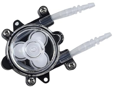 Mini Peristaltikpumpe, Peristaltik Flüssigkeitspumpe Dosierpumpe Schlauchpumpe G528 DC 12V 250-300MA 0,1-60 U/min, Biochemische Vakuumpumpe für Bioengineering Aquarium Lab Analytic DIY-Zubehör (3x5)