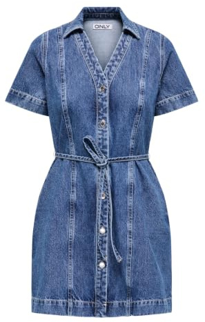 ONLY Female Jeanskleid ONLFINA Kurzes Kleid | Denim Dress