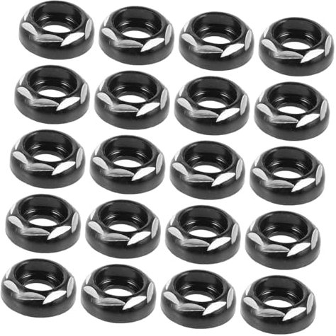 iplusmile 20 Juntas De Tornillo para Motocicleta Tornillos para Placa De Matrícula Tornillos De Seguridad para Placa De Matrícula Junta De Tornillo para Placa De Matrícula Tornillo para