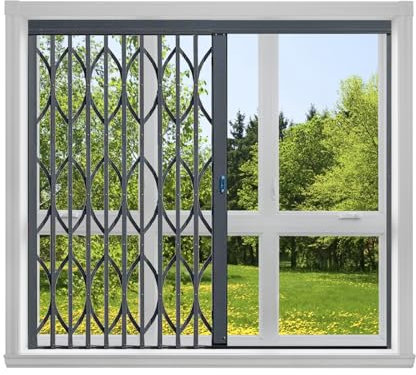 GOCHUSX Petite Fenêtre Coulissante Pliante, Panneau Coulissant Invisible en Alliage D'aluminium, Garde-Corps De Balcon Robuste pour Camping-Car, Chambre, Douche(60x70cm)