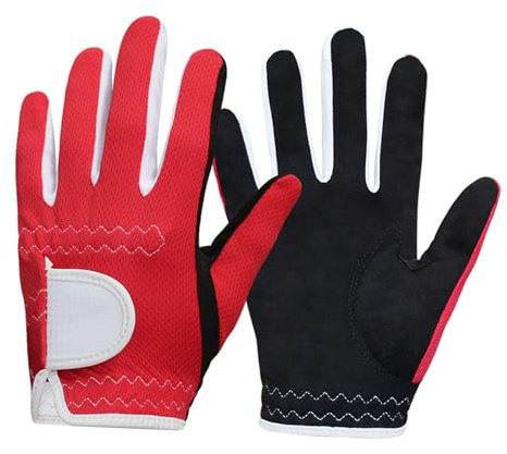 HUAJINGKEJI Gants de golf respirants pour enfants garçons filles junior golfeur gaucher et droitier golf junior golf pour gaucher et droitier pour les jeunes