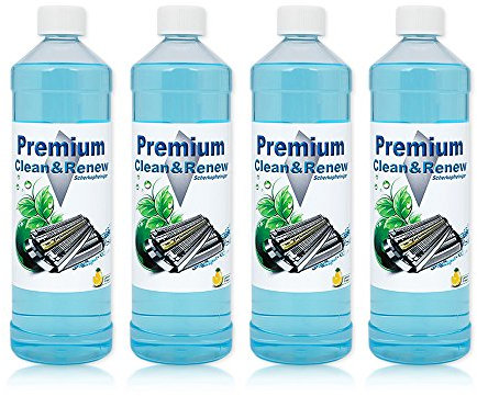 4 Liter Premium Scherkopfreiniger zum Nachfüllen von Braun Clean&Charge Stationen der Serie 5: 5070cc / 5090cc,