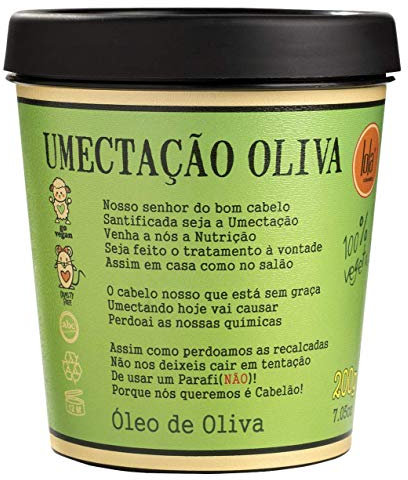 Lola From Rio Umectação Oliva Máscara 200gr