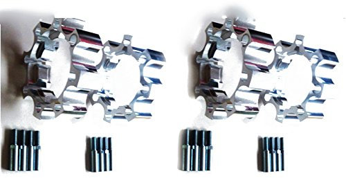 4x Spurverbreiterungen Polaris Sportsman XP 1000/850 / 550 vo + hi