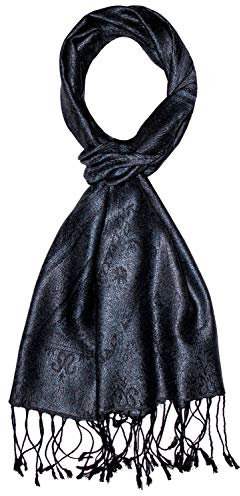 Lorenzo Cana Seidenschal für Männer Schal 100% Seide gewebt Herrenschal elegant Paisley Muster Ton in Ton 784131177