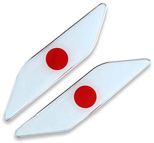 Moto Drapeau Nationale Drapeau Côté Véhicule à Drapeau D'emblème de Emblème de Badge (Japan)