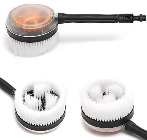 NICOLIE Pressure Washer Ultra-soft Durable Rotary Brush for Karcher K Series Trigger Gun