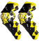 Scoyco 2 unids motocicleta rodilleras engranaje protector de rodilla PP PE Shell motocross protección armadura para moto ATV BMX Bicicletas patineta