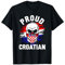 Kroatien Herren Zagreb Kroatien Hrvatska T-Shirt