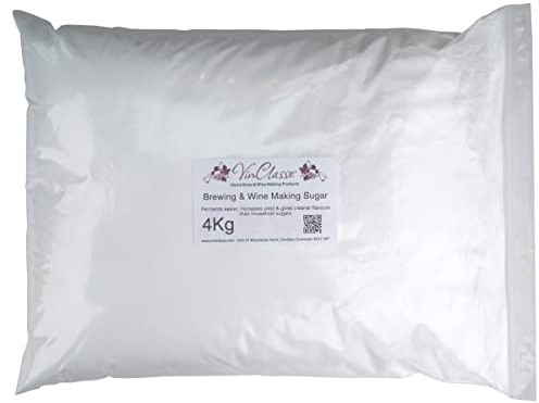 VinClasse Brewing & Wine Making Sugar - Bulk 4Kg Bag