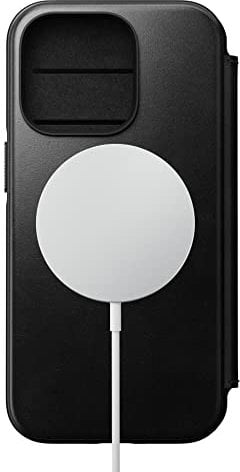 NOMAD Base One Max 3 in 1 Stazione di ricarica rapida per Apple Watch | Ricarica tramite Qi e MagSafe | Ricarica iPhone fino a 15 Watt | Cavo di ricarica incluso | Materiali di alta qualità | Carburo
