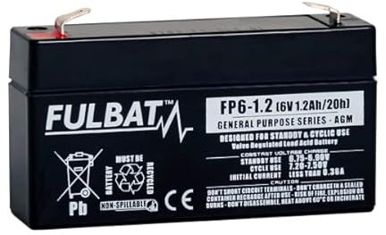 FULBAT BATTERIE FULBAT FP6-1.2 6V 1,2AH