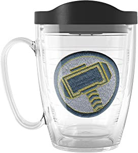 Tervis Icon Marvel-Thor-Symbol Hergestellt in den USA, doppelwandig, isoliert, Kunststoff, klassisch