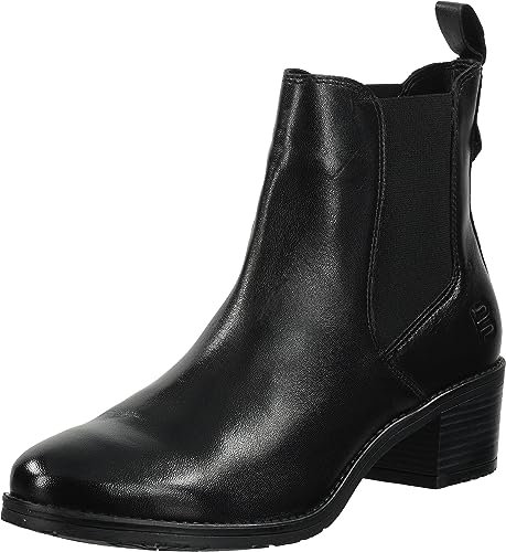 TT.BAGATT Damen D11-5623W Chelsea, Schwarz/Schwarz, 40 EU
