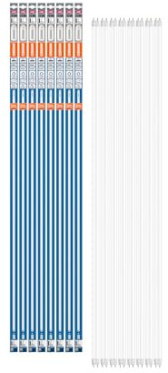 OSRAM Kosteneffiziente LED-Röhren für elektromagnetische Vorschaltgeräte, 20 W, G13, Tube, double-ended, 6500 K, LEAD FREE Glas, Kaltes Tageslicht, 8-er Pack