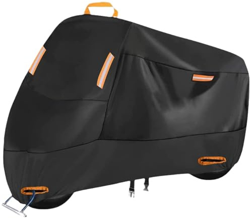 Motorrad Speziell Abdeckungen für Yamaha MT-125 YZF-R125 210D Oxford Stoff Motorradabdeckung Winterfest Wasserdicht UV-Schutz Breathable mit Schlossloch