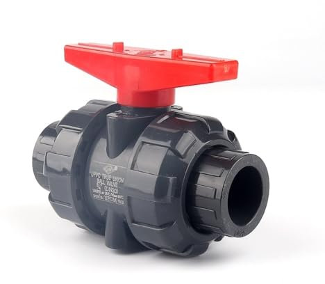 20-110mm UPVC Rohr Kugelhahn Doppel Union Joint Garten Bewässerung Aquarium Schalter Kugelhahn Großhandel Große Größe(Inner dia 75mm)