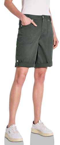 Street One Damen A378686 Bermudas/Shorts, Marshy Green, 38