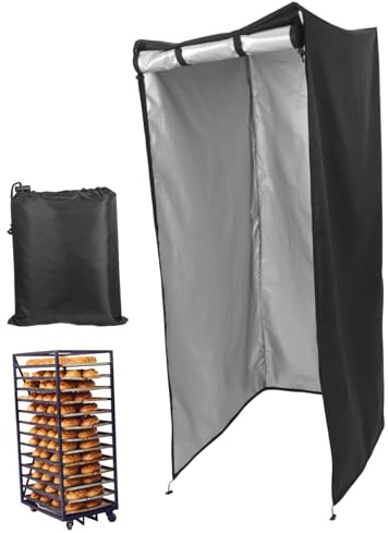 SOIMISS Funda Protectora para Rejilla De Panecillos Cubierta De Tela Oxford Negra Accesorio De Panadería para Uso y Bandeja De Hornear