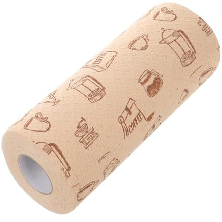DEARMAMY Toallas De Papel De Cocina Unidades Toallas Absorbentes De Agua Para Limpiar La Cocina Fiestas Hechas De Material Natural