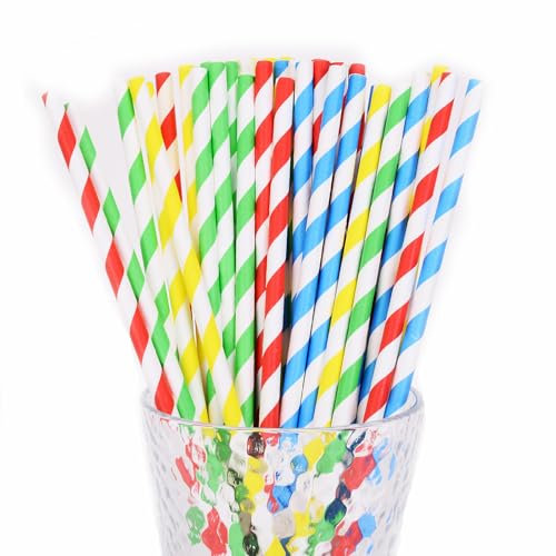Paquete 100 Accesorios Paja Reciclables 100 Accesorios Paja Para Beber Paja Para Beber