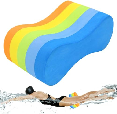 Schwimmbrett Schwimmhilfe Für Erwachsene Und Kinder, Unisex Float Schwimmen Pull Buoy Trainingshilfe Für Oberkörper Krafttraining, Verbesserung Der Wasserlage Und Körperhaltung