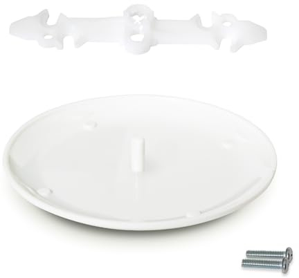 XGGYA CP3540 Ceiling Box Cover Plate, White, Fits 3.5-4 in Boxes