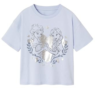 Vertbaudet T-Shirt Mädchen Anna und ELSA Disney DIE EISKÖNIGIN