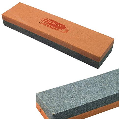 Afilador de cuchillas fabricado en piedra de doble grano, restablece y repara cuchillos y tijeras