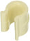 maniver arc100 Clips de plástico fermatelo de plástico fermatelo para invernaderos, 15 mm, 10 Unidades, Blanco