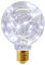 1w G95 Globe LED Industrial Decorative Light Bulb Coloured Fairy String Filament E27 (Cool White)